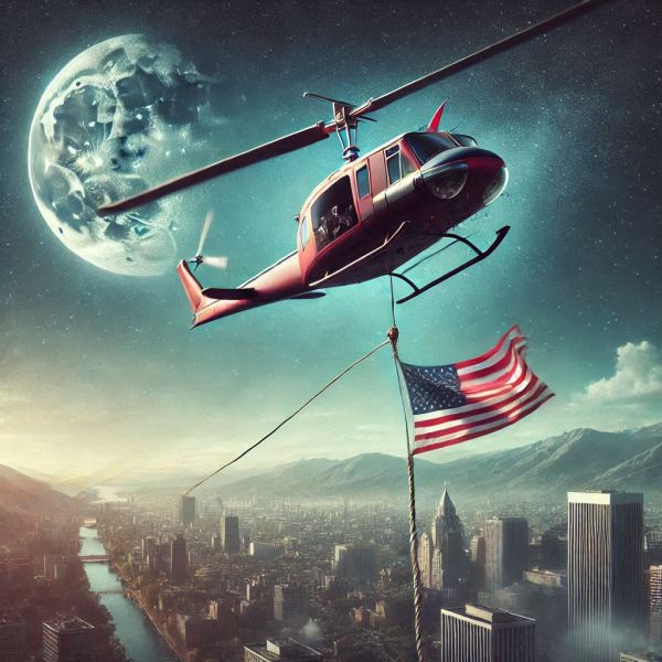 Print Your Flag (Helicopter Flying Size)